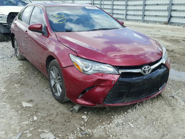 4T1BF1FKXFU936310 - 2015 TOYOTA CAMRY LE RED photo 1