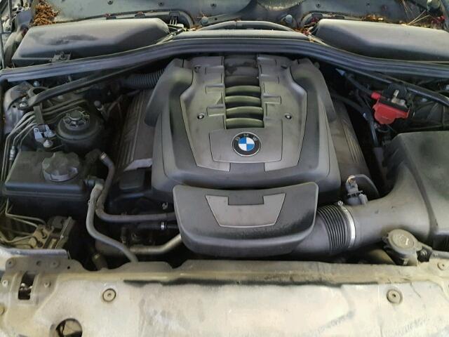 WBANB53516CP01218 - 2006 BMW 550 I BLACK photo 7