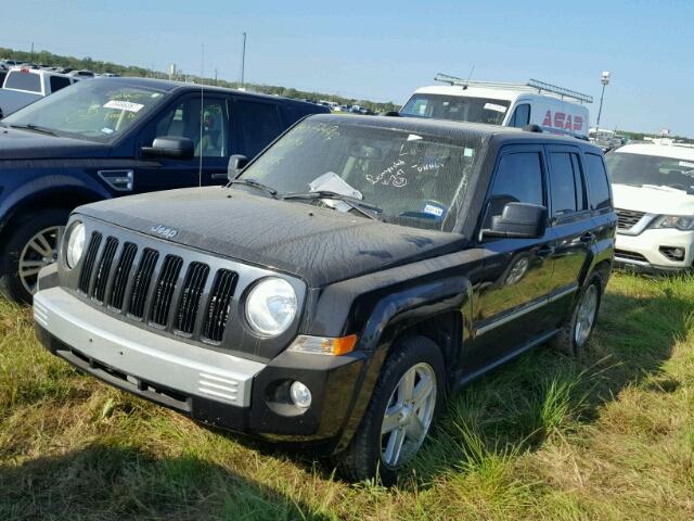 1J4NT4GB0AD515452 - 2010 JEEP PATRIOT LI BLACK photo 2