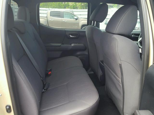 5TFCZ5ANXHX086513 - 2017 TOYOTA TACOMA DOU თაფლისფერი ფოტო 6