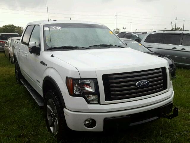 1FTFW1ET9BFC64495 - 2011 FORD F150 WHITE photo 1