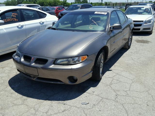 1G2WK52J82F220756 - 2002 PONTIAC GRAND PRIX GRAY photo 2