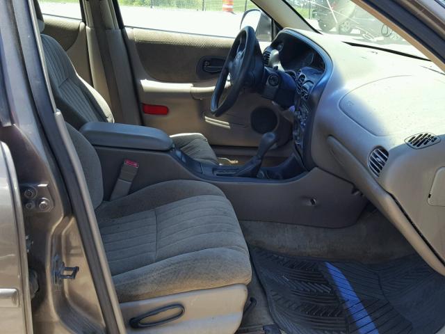 1G2WK52J82F220756 - 2002 PONTIAC GRAND PRIX GRAY photo 5