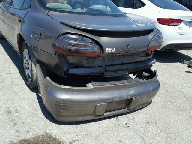 1G2WK52J82F220756 - 2002 PONTIAC GRAND PRIX GRAY photo 9