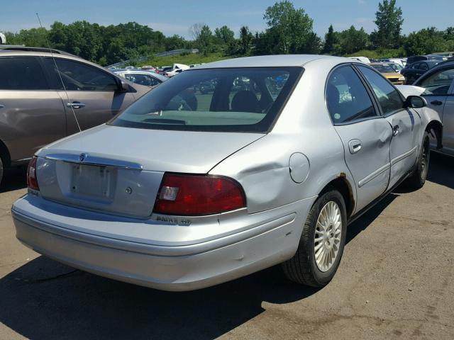 1MEFM50U42A600644 - 2002 MERCURY SABLE GS SILVER photo 4