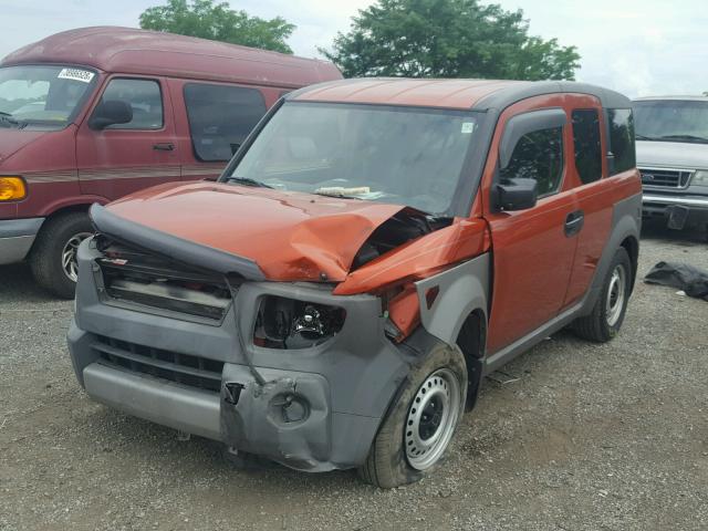 5J6YH28374L018371 - 2004 HONDA ELEMENT LX ORANGE photo 2