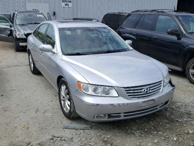 KMHFC46F48A310092 - 2008 HYUNDAI AZERA SE SILVER photo 1