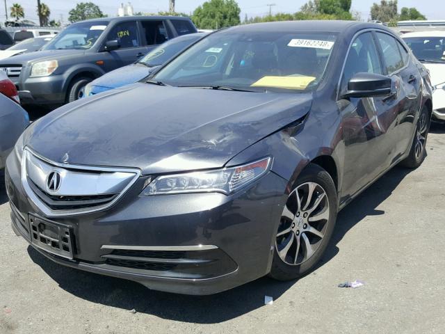 19UUB1F51GA010109 - 2016 ACURA TLX TECH GRAY photo 2