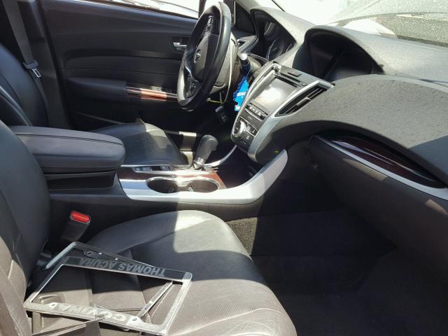 19UUB1F51GA010109 - 2016 ACURA TLX TECH GRAY photo 5