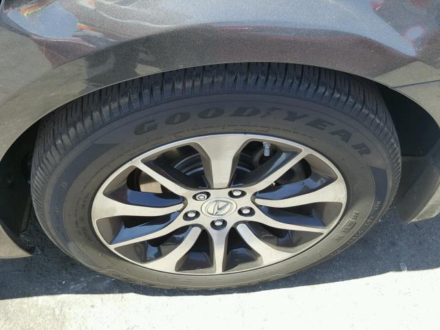 19UUB1F51GA010109 - 2016 ACURA TLX TECH GRAY photo 9