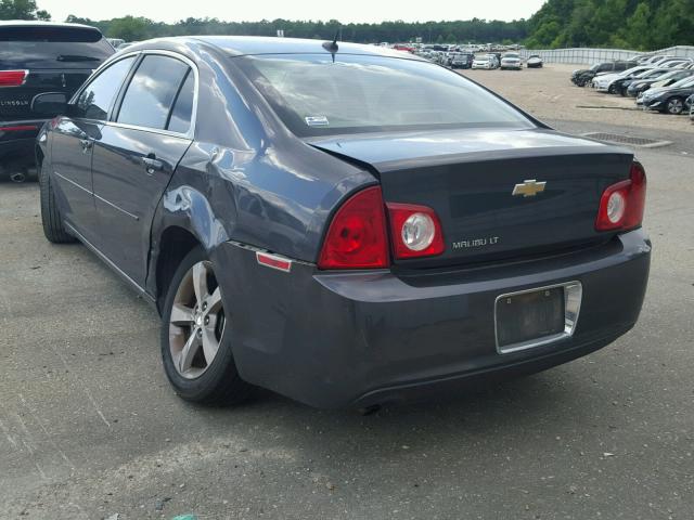 1G1ZC5E16BF100500 - 2011 CHEVROLET MALIBU 1LT CHARCOAL photo 3