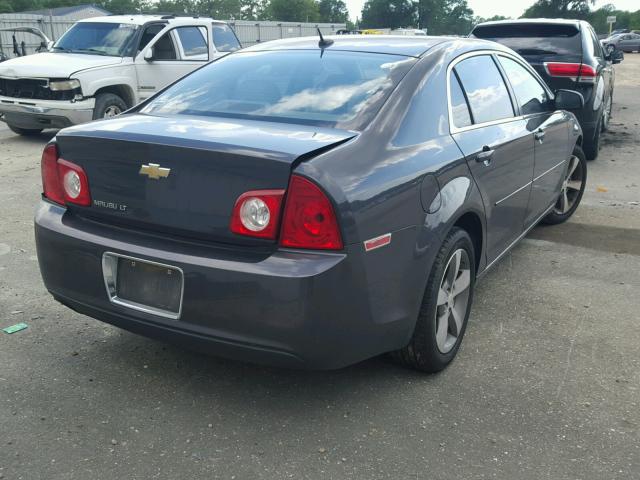 1G1ZC5E16BF100500 - 2011 CHEVROLET MALIBU 1LT CHARCOAL photo 4