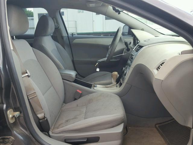 1G1ZC5E16BF100500 - 2011 CHEVROLET MALIBU 1LT CHARCOAL photo 5