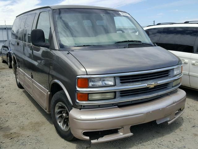 1GBFG15R2Y1186671 - 2000 CHEVROLET EXPRESS G1 CHARCOAL photo 1