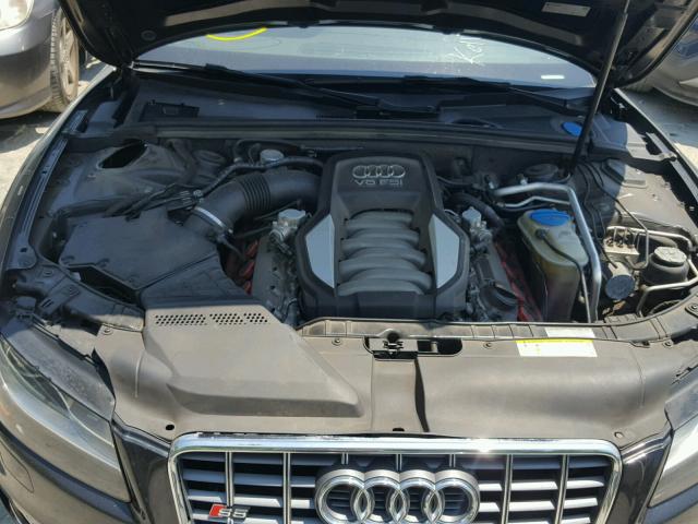 WAUVVAFR2BA019209 - 2011 AUDI S5 PRESTIG BLACK photo 7