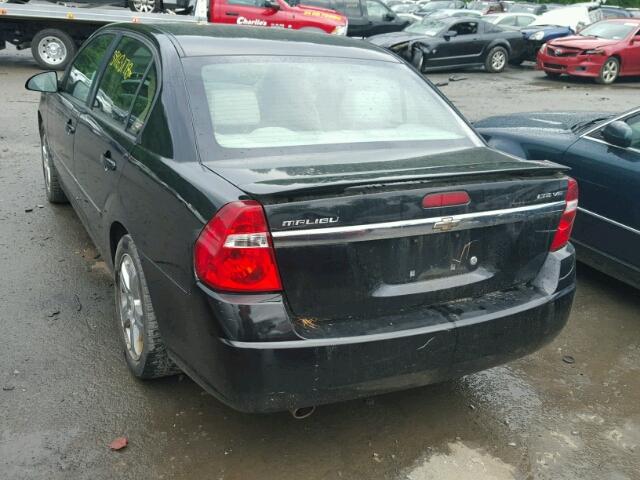 1G1ZU53816F276485 - 2006 CHEVROLET MALIBU LTZ 黑色 照片 3