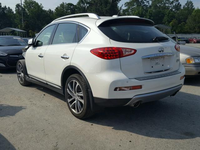 JN1BJ0RP6GM230475 - 2016 INFINITI QX50 WHITE photo 3