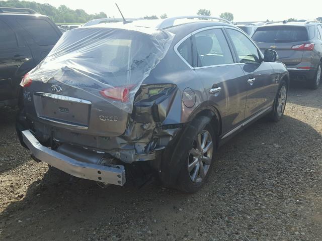 JN1BJ0RR6GM266796 - 2016 INFINITI QX50 GRAY photo 4