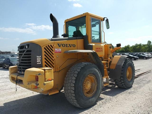 L90EV67123 - 2005 VOLVO L90E YELLOW photo 4