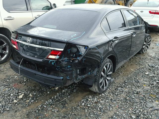 19XFB2F94FE038997 - 2015 HONDA CIVIC EXL 黑色 照片 4