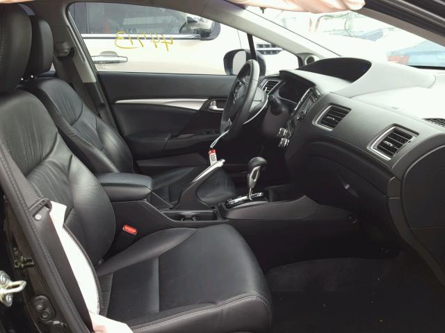 19XFB2F94FE038997 - 2015 HONDA CIVIC EXL 黑色 照片 5
