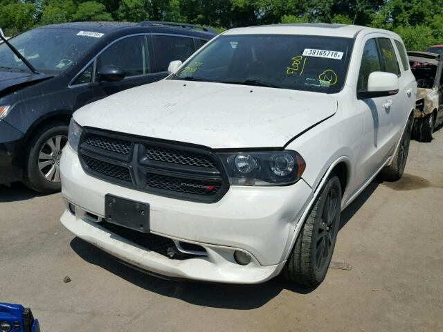 1C4SDJCTXDC688182 - 2013 DODGE DURANGO R/ WHITE photo 2