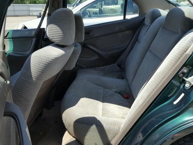 2HGEJ6618XH593457 - 1999 HONDA CIVIC BASE GREEN photo 6