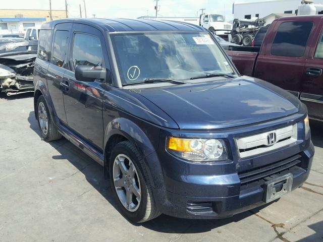 5J6YH18988L008727 - 2008 HONDA ELEMENT SC BLUE photo 1