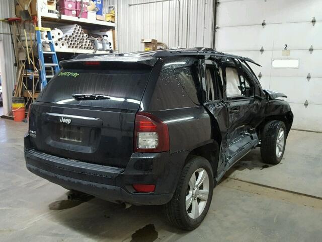 1C4NJDBB8HD106404 - 2017 JEEP COMPASS SP BLACK photo 4