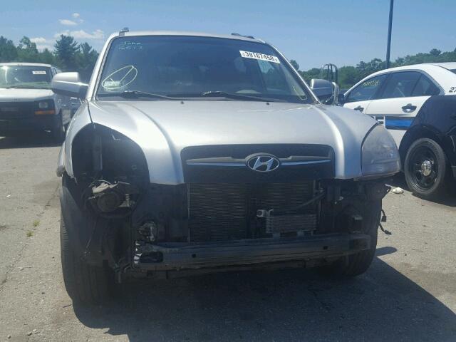 KM8JN72D97U592818 - 2007 HYUNDAI TUCSON SE SILVER photo 9