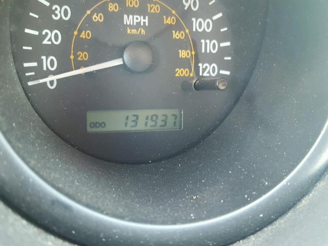 KL1TD66637B754936 - 2007 CHEVROLET AVEO BASE Niebieski zdjęcie 8