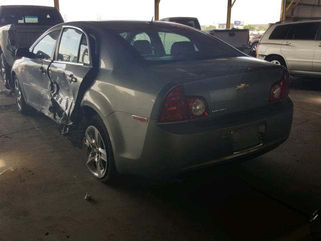 1G1ZH57B19F163666 - 2009 CHEVROLET MALIBU 1LT BLUE photo 3