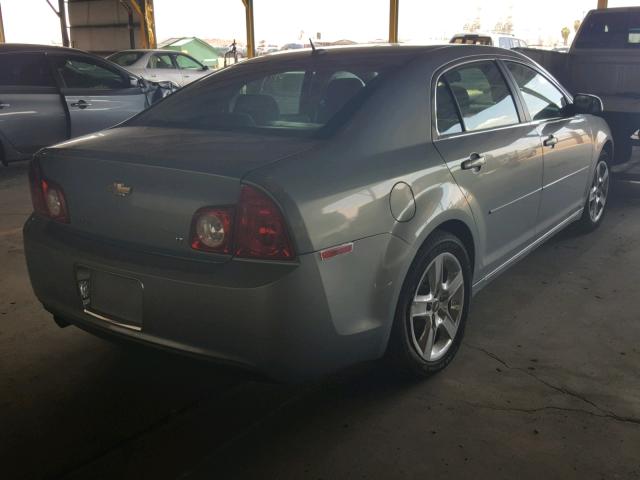 1G1ZH57B19F163666 - 2009 CHEVROLET MALIBU 1LT BLUE photo 4
