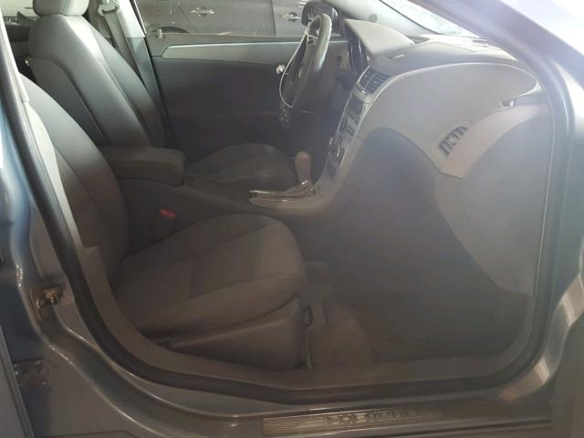 1G1ZH57B19F163666 - 2009 CHEVROLET MALIBU 1LT BLUE photo 5