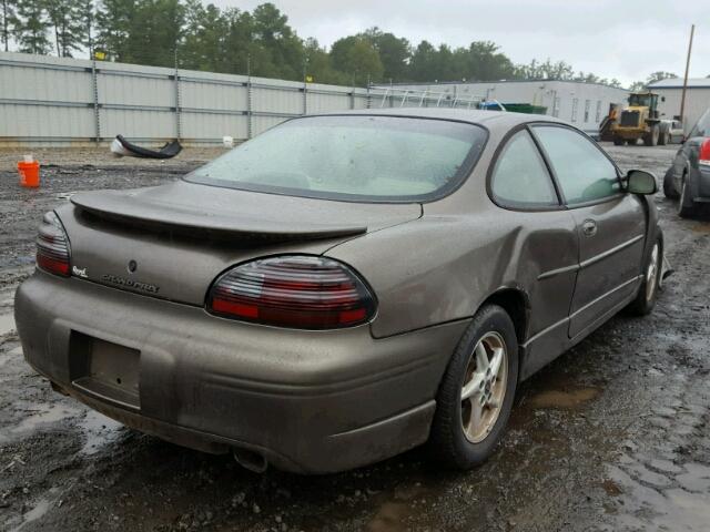 1G2WP12KXYF265645 - 2000 PONTIAC GRAND PRIX BEIGE photo 4