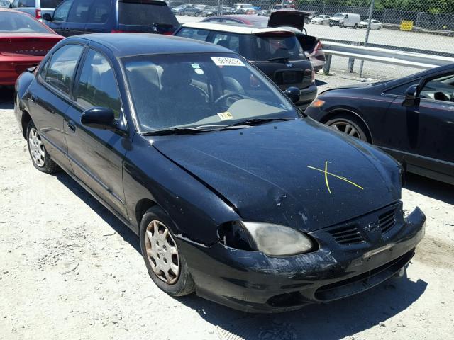 KMHJF25F6XU828810 - 1999 HYUNDAI ELANTRA BA BLACK photo 1