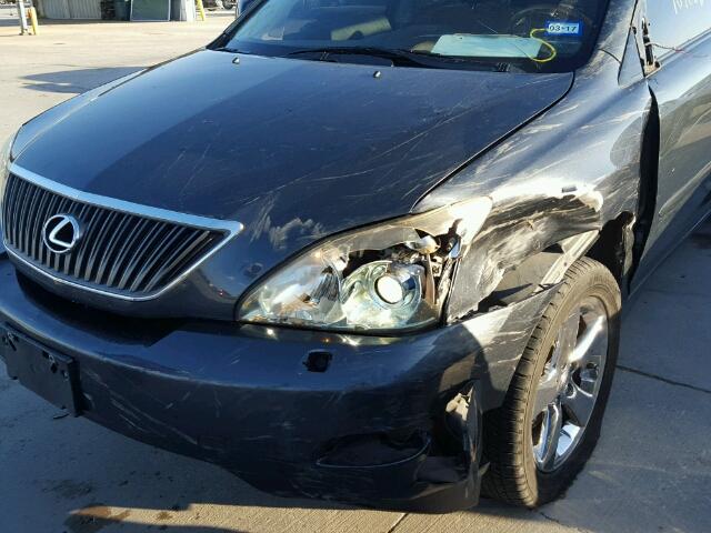 JTJGA31U550045468 - 2005 LEXUS RX 330 GRAY photo 10