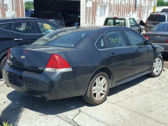 2G1WB5E35E1153532 - 2014 CHEVROLET IMPALA LIM GRAY photo 4