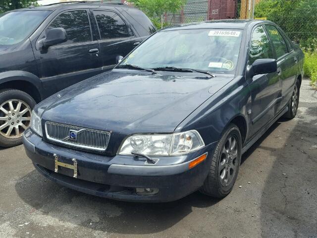 YV1VS29531F672105 - 2001 VOLVO S40 1.9T BLUE photo 2