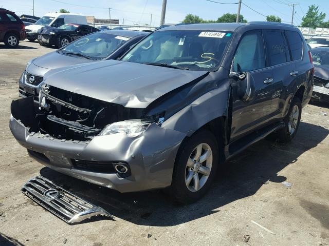 JTJBM7FX5A5004959 - 2010 LEXUS GX BASE GRAY photo 2