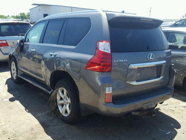 JTJBM7FX5A5004959 - 2010 LEXUS GX BASE GRAY photo 3