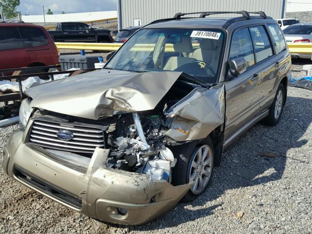 JF1SG65618H724240 - 2008 SUBARU FORESTER 2 GOLD photo 2
