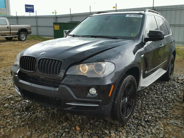 5UXFE83587LZ38496 - 2007 BMW X5 4.8I BLACK photo 2