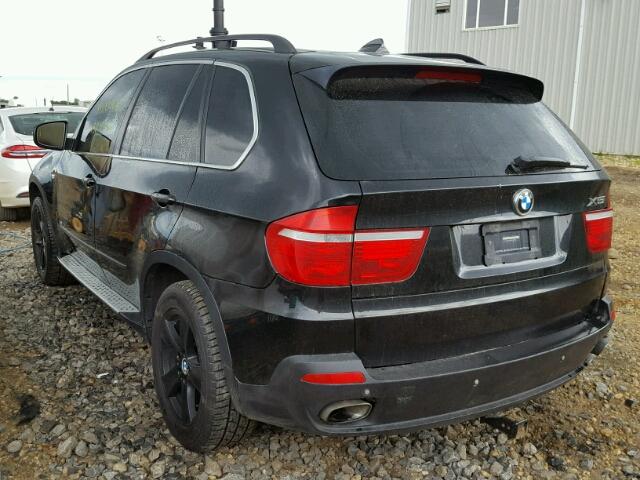 5UXFE83587LZ38496 - 2007 BMW X5 4.8I BLACK photo 3