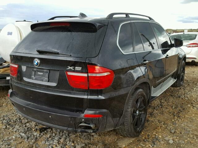 5UXFE83587LZ38496 - 2007 BMW X5 4.8I BLACK photo 4