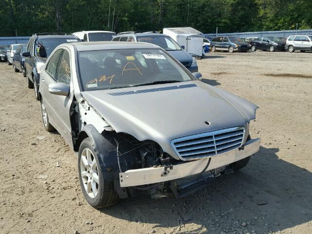 WDBRF92H87F867908 - 2007 MERCEDES-BENZ C 280 4MAT TAN photo 1