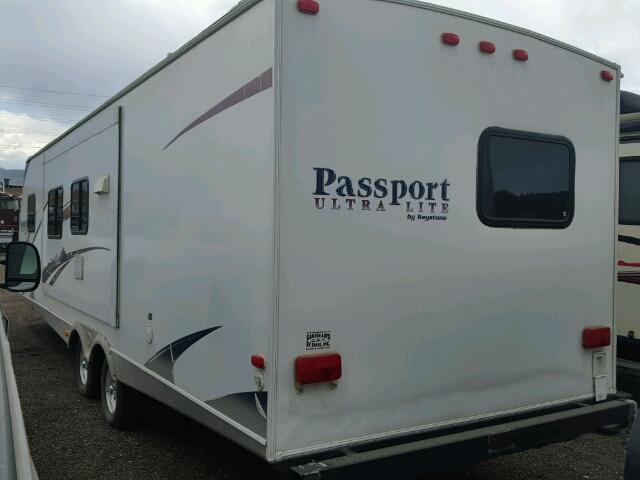 4YDT3002896411627 - 2009 KEYSTONE PASSPORT 白色 照片 3