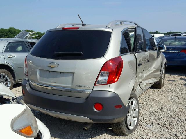 3GNAL2EK5ES629889 - 2014 CHEVROLET CAPTIVA LS 金色 照片 4