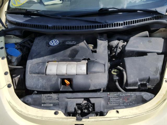 3VWCK21Y73M327890 - 2003 VOLKSWAGEN NEW BEETLE ყვითელი ფოტო 7