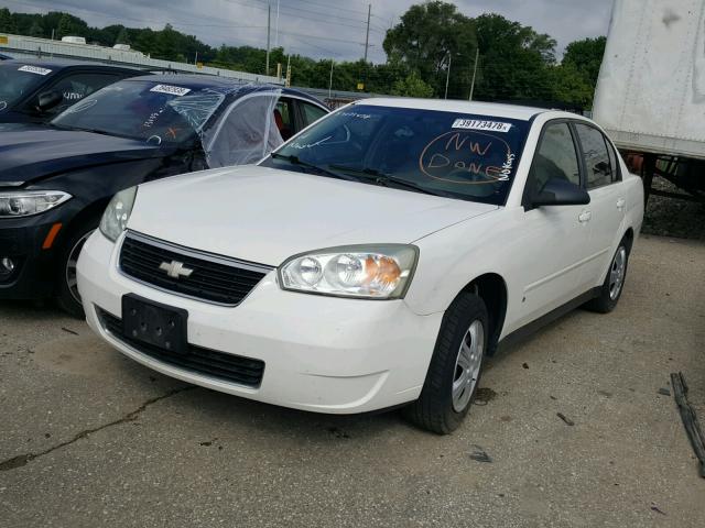 1G1ZS58F87F169190 - 2007 CHEVROLET MALIBU LS 白色 照片 2